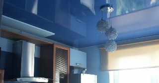 Натяжной потолок на кухню Кушва, цена от 6235 руб.