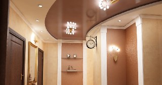 Натяжной потолок в прихожую Кушва, цена от 5162 руб.