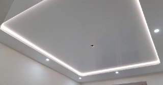 Светодиодные натяжные потолки Кушва, цена от 1533 руб.